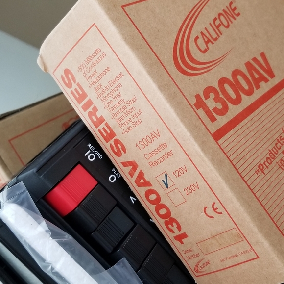 ❗Califone 1300AV Cassette Recorder with Built In Microphone❗ - Picture 5 of 8